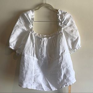 Reformation Salina Top Es Plus Size